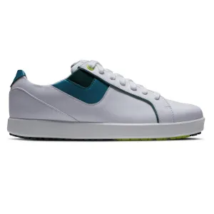 Womens Links Spikeless Golf Shoe White/Hunter - AW23