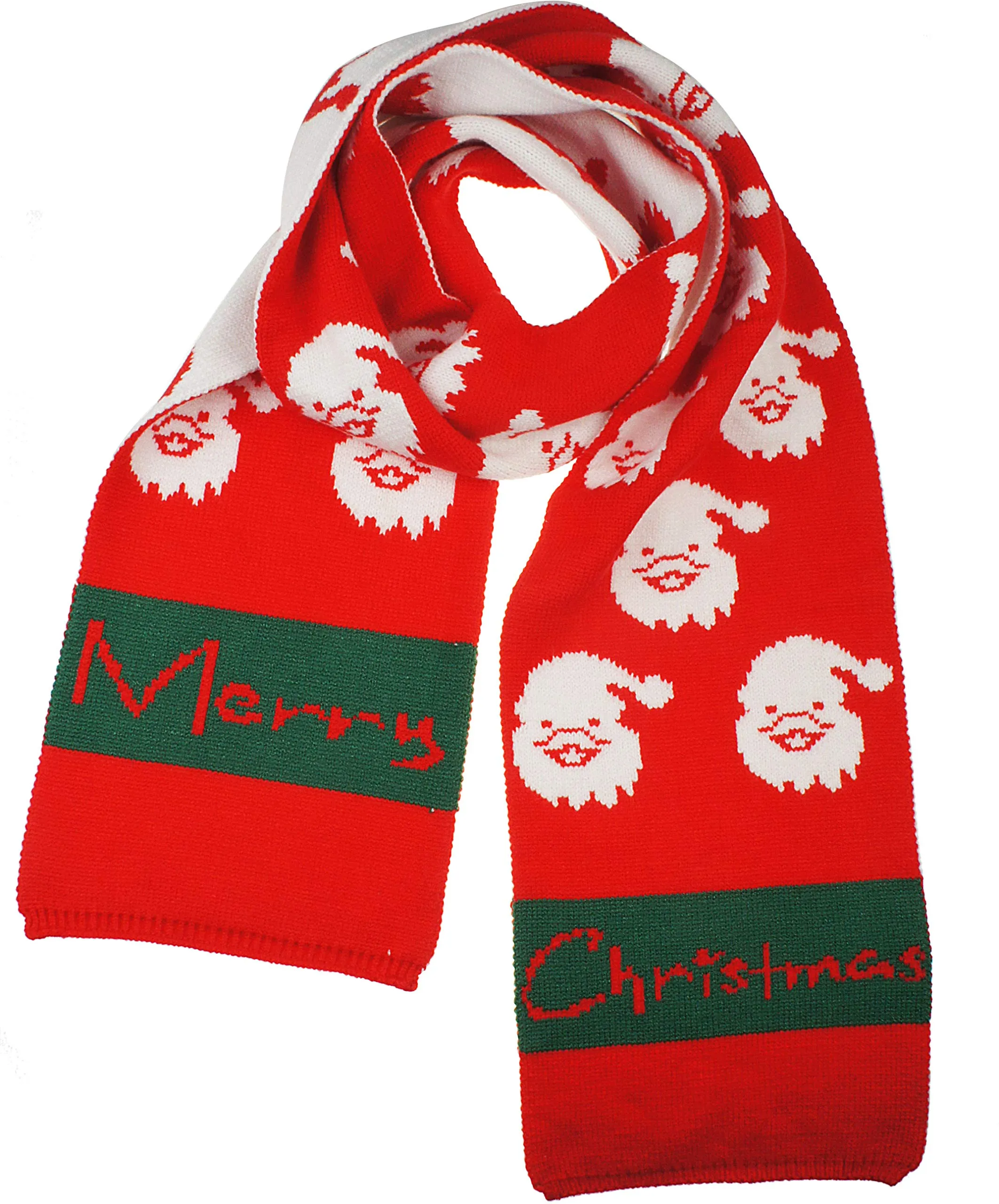 Womens Mens Boys Girls Soft Light Weight Christmas Red Cashmere Scarf