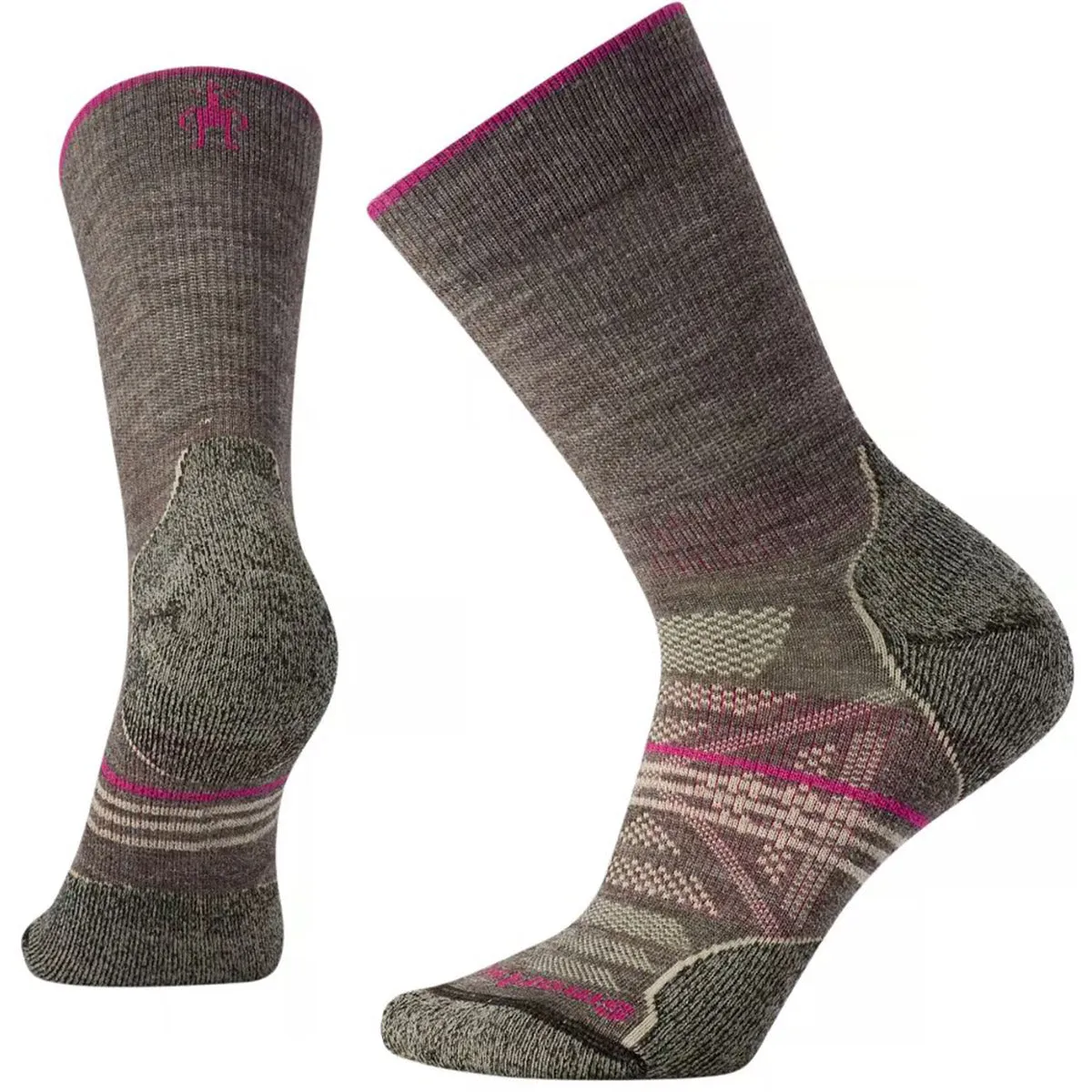 Women's PhD Outdoor Light Hiking Crew Socks