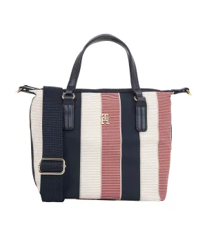 Women's Poppy Small Tote Stripe