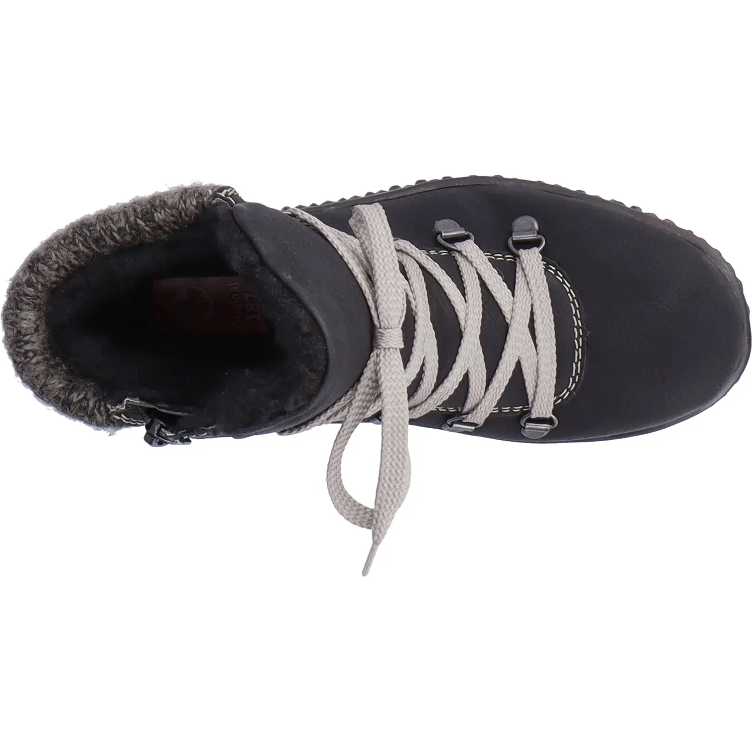 Women's Rieker Z4238-00 Cordula 38 Black/Anthracite Suede