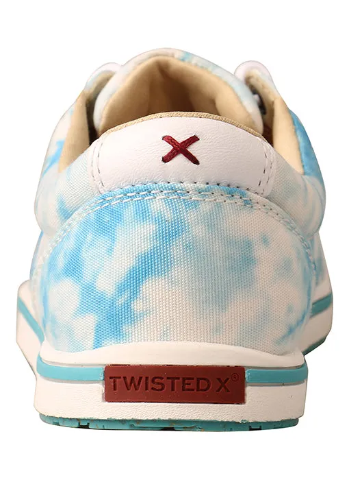 Women's Twisted X  Blue Tie-Dye Kicks