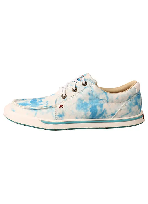 Women's Twisted X  Blue Tie-Dye Kicks