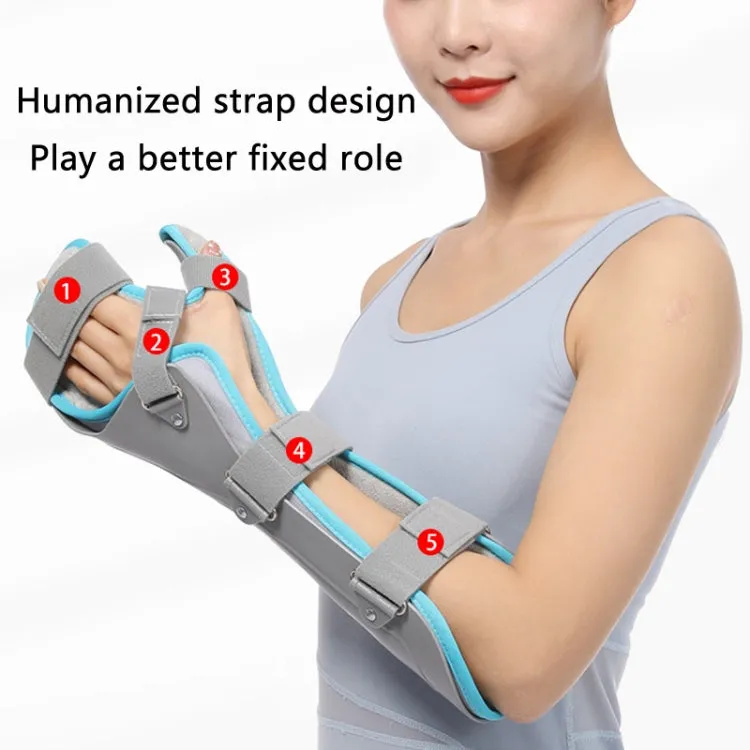 Wrist Fracture Sprained Tendon Sheath Splint, Color: Upgrade Model(L Right)