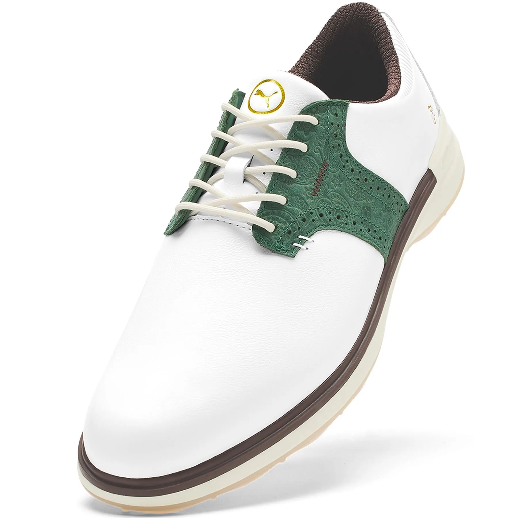 X Quiet Golf Avant Golf Shoes White/Deep Forest/Lime Pow - SS24