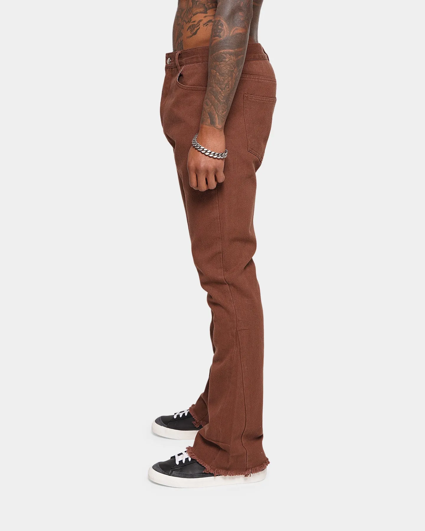 XXIII Leinster Flare Jeans Brown