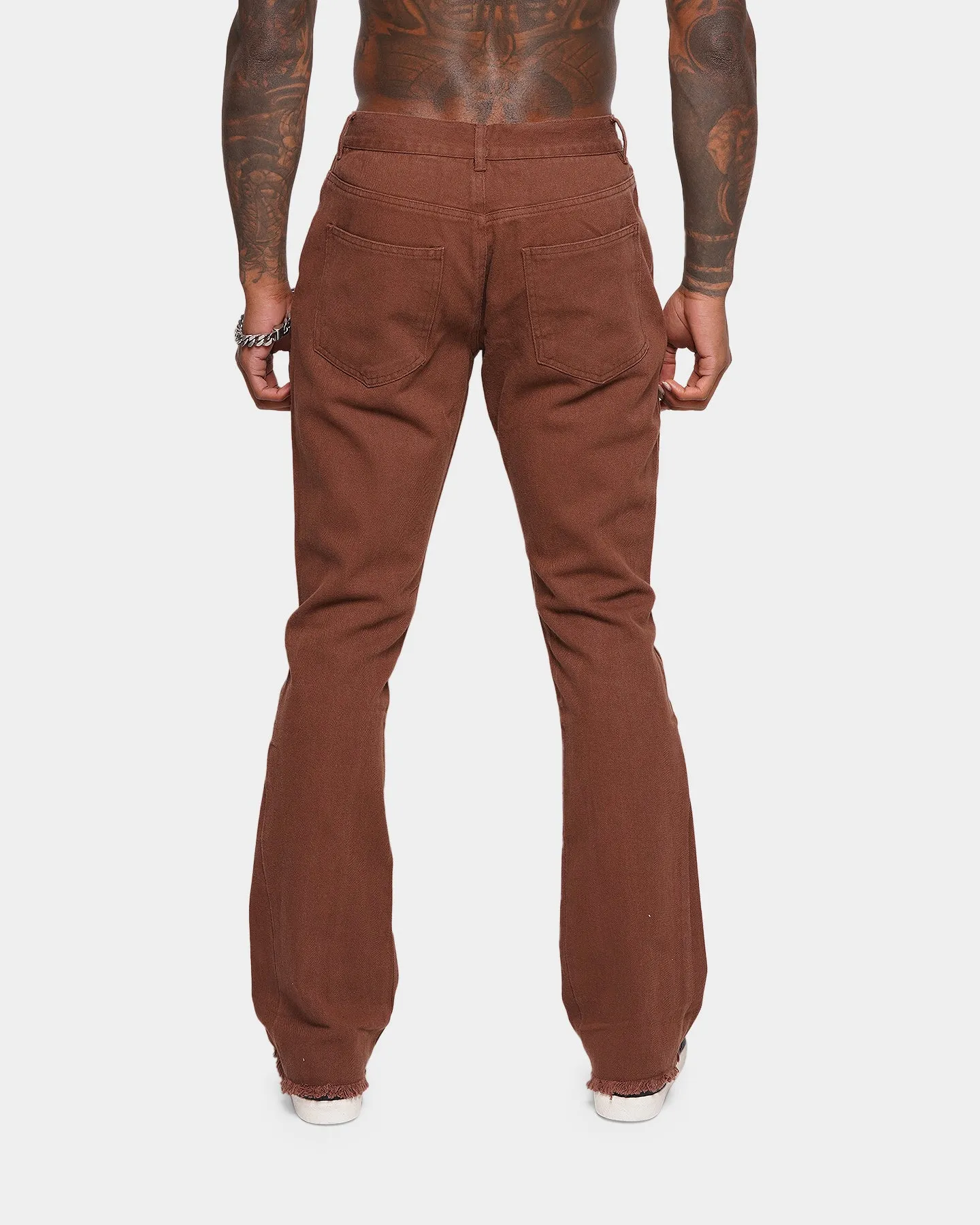 XXIII Leinster Flare Jeans Brown